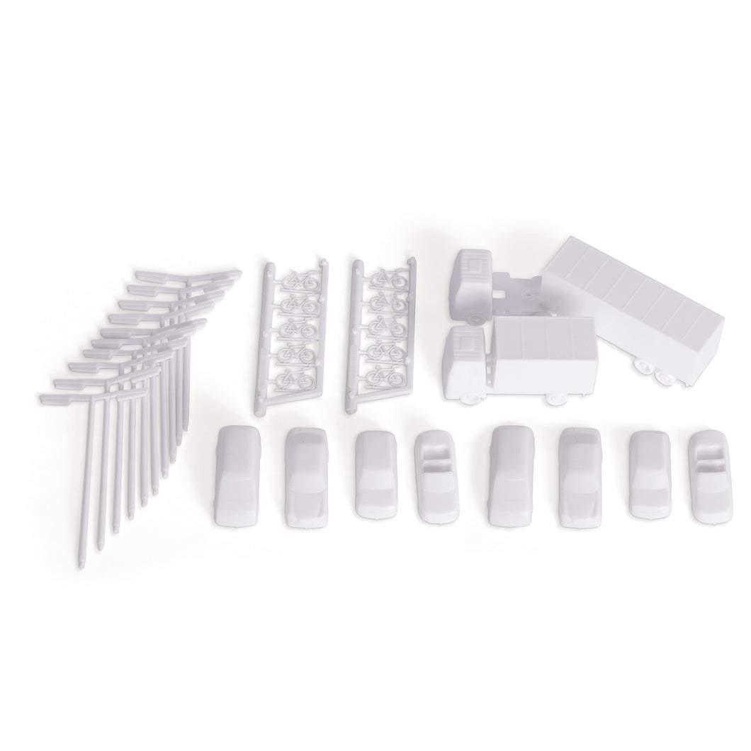 STREET SCENE SET, M=1:100