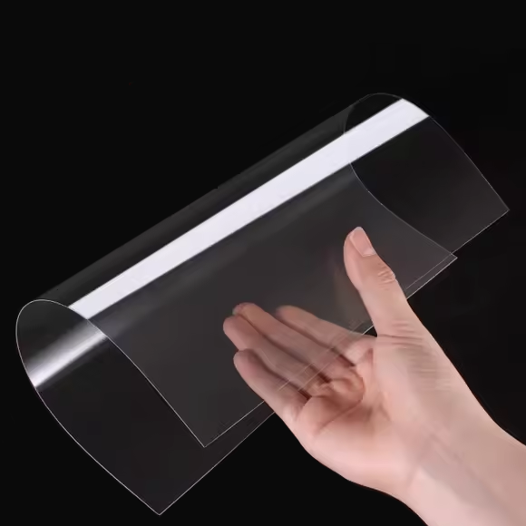 PVC FOIL, RIGID, TRANSPARENT