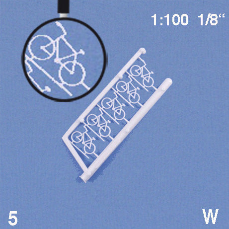 BICYCLES, M=1:100 WHITE / 1:100 / N/A