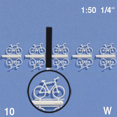 BICYCLES, M=1:50 WHITE / 1:50 / N/A