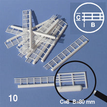 Load image into Gallery viewer, BALUSTRADE ELEMENTS, M=1:100 WHITE / 1:100 / H = 8 MM
