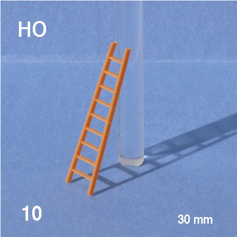 SCALING LADDERS, M=1:87 BROWN / 1:87 / H0 SCALE