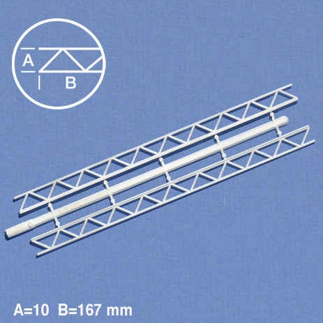 OPEN WEB TRUSSES, W =175 MM WHITE / N/A / W =175 MM
