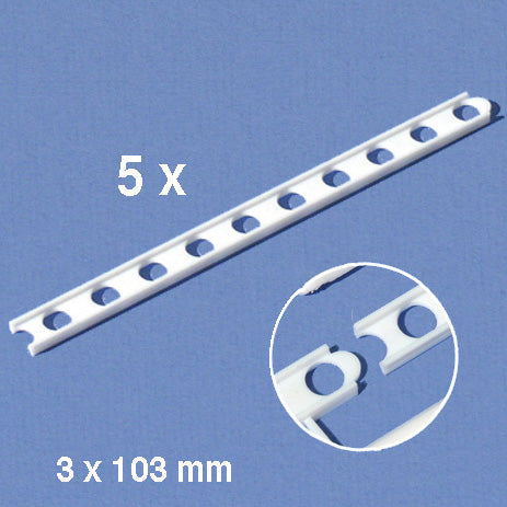 OPEN WHOLE TRUSSES, W = 107 MM WHITE / N/A / W = 107 MM