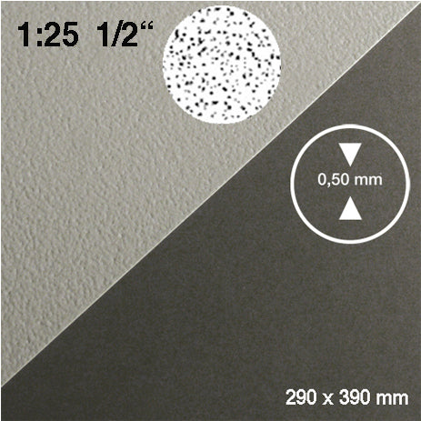 PLASTERED WALL, M=1:25 WHITE / 1:25 / 290 x 390 x 0.5 MM