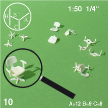 Load image into Gallery viewer, SWIVEL CHAIRS w/ ARM RESTS, M=1:50
