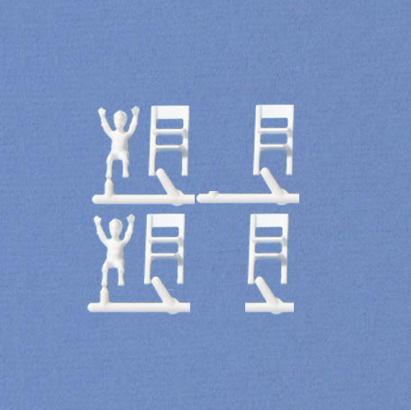 HIGH CHAIRS / BABY CHAIRS, M=1:50 WHITE / 1:50 / N/A