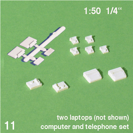 OFFICE EQUIPMENT SET, M=1:50 WHITE / 1:50 / N/A