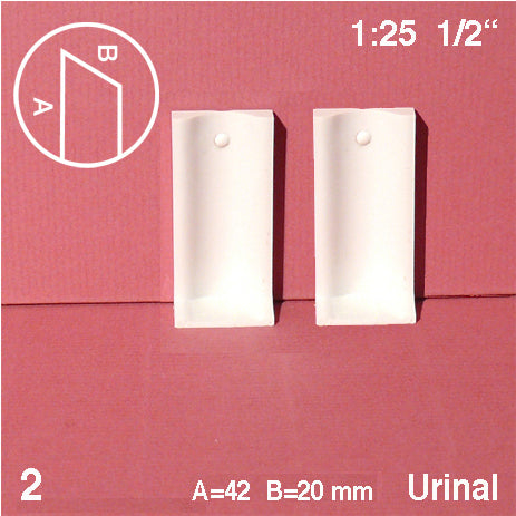 ROUND URINALS, WALL MOUNT 